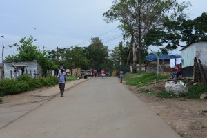 Lokala fredsinitiativ bidrog till att stabilisera den informella bosättningen Bhambayi utanför Durban. © Sebastian van Baalen